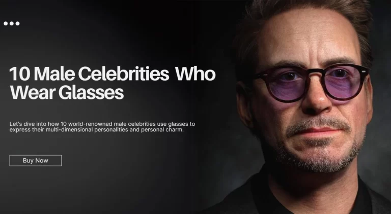 10 Male Celebrities Who Wear Glasses