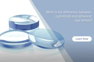 What is the difference between spherical lenses and cylindrical lenses